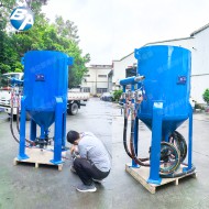 雙槍移動(dòng)干式噴砂機(jī)